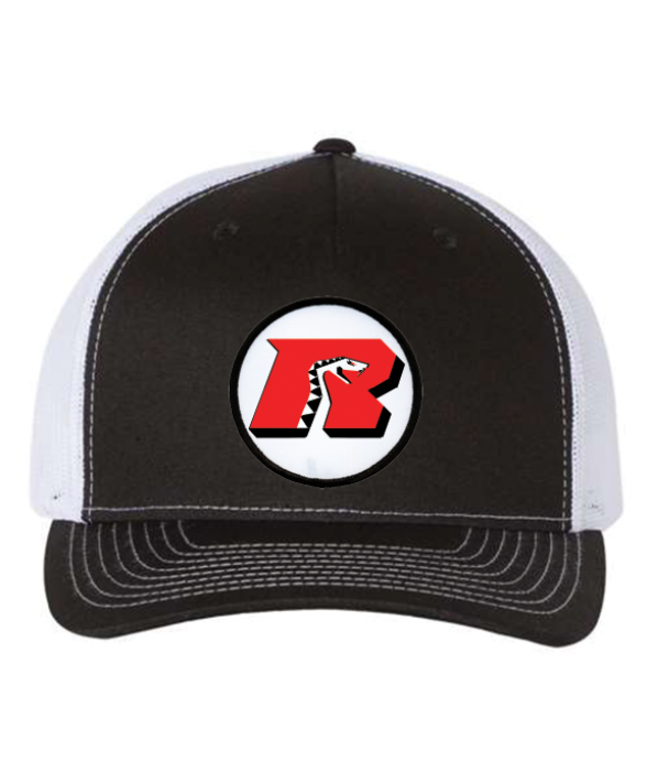 Rattlers Circle Patch Football Trucker Hat