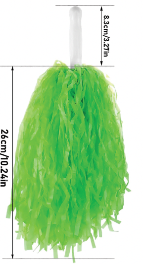 Cheerleading Custom Pom Pom Pack of 2