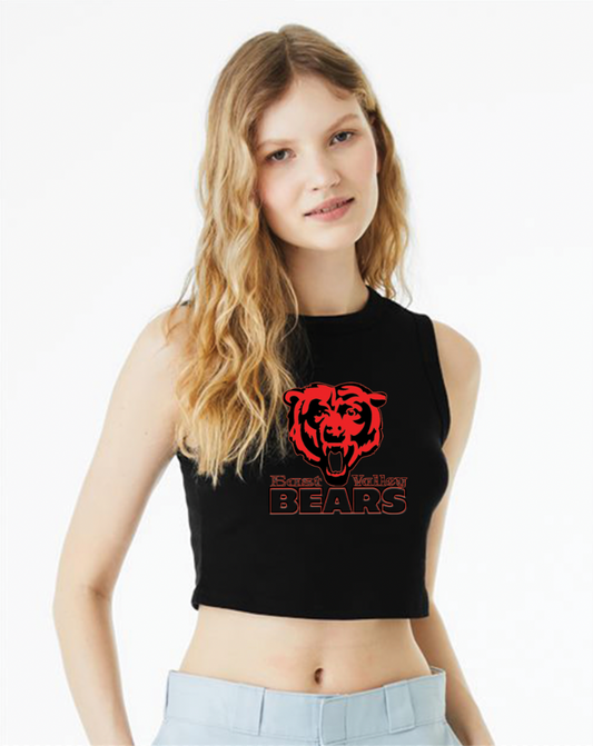 EV Bears Football Micro Rib Tank
