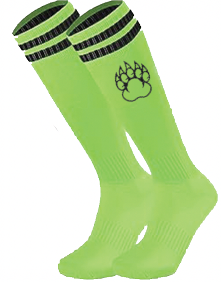 Cheerleading Custom Striped Socks