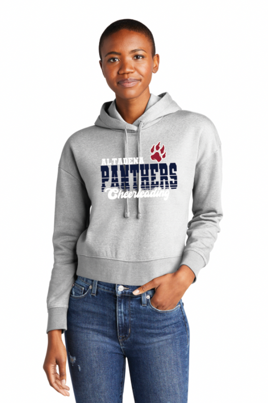 Altadena Panthers Cheerleading Crop Women's Hoodie