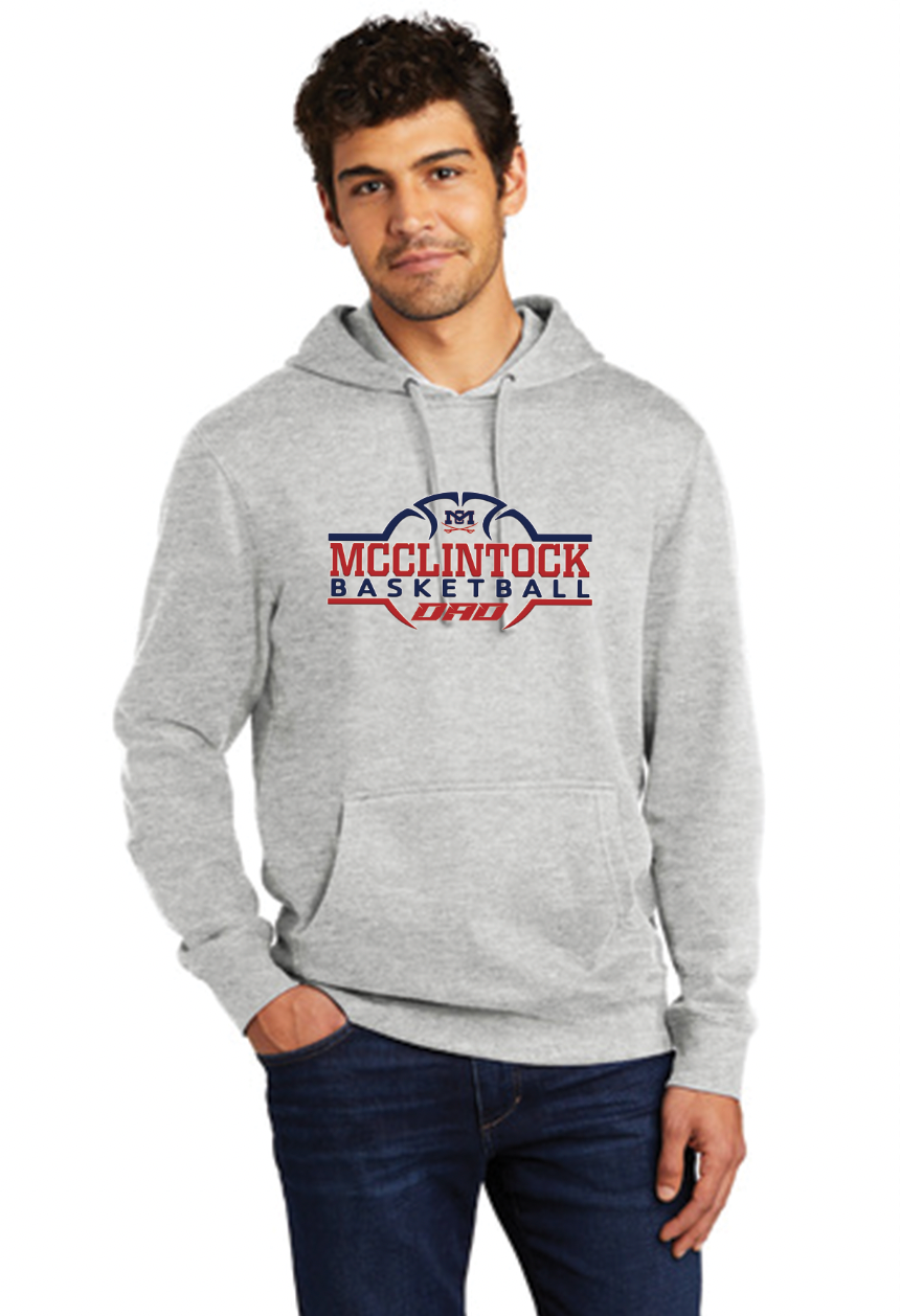 McClintock Chargers Basketball Dad Hoodie