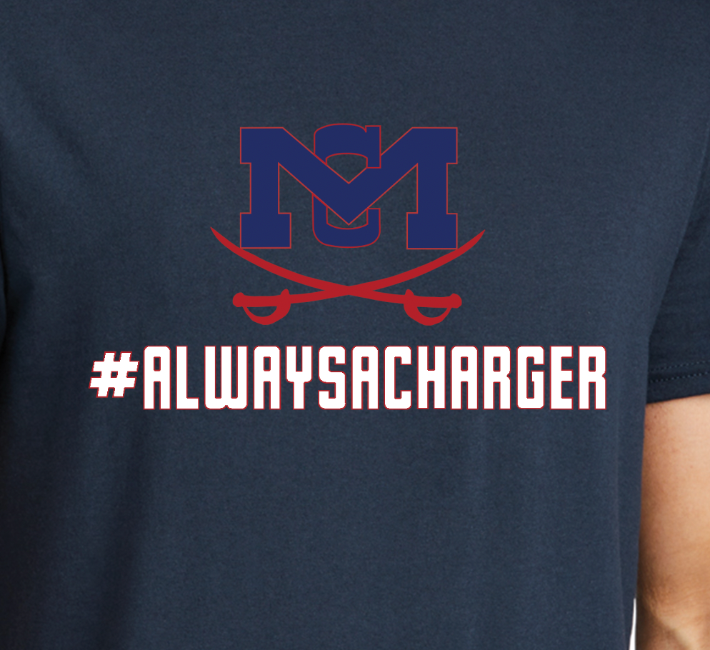 McClintock Chargers #ALWAYSACHARGER T-Shirt 1