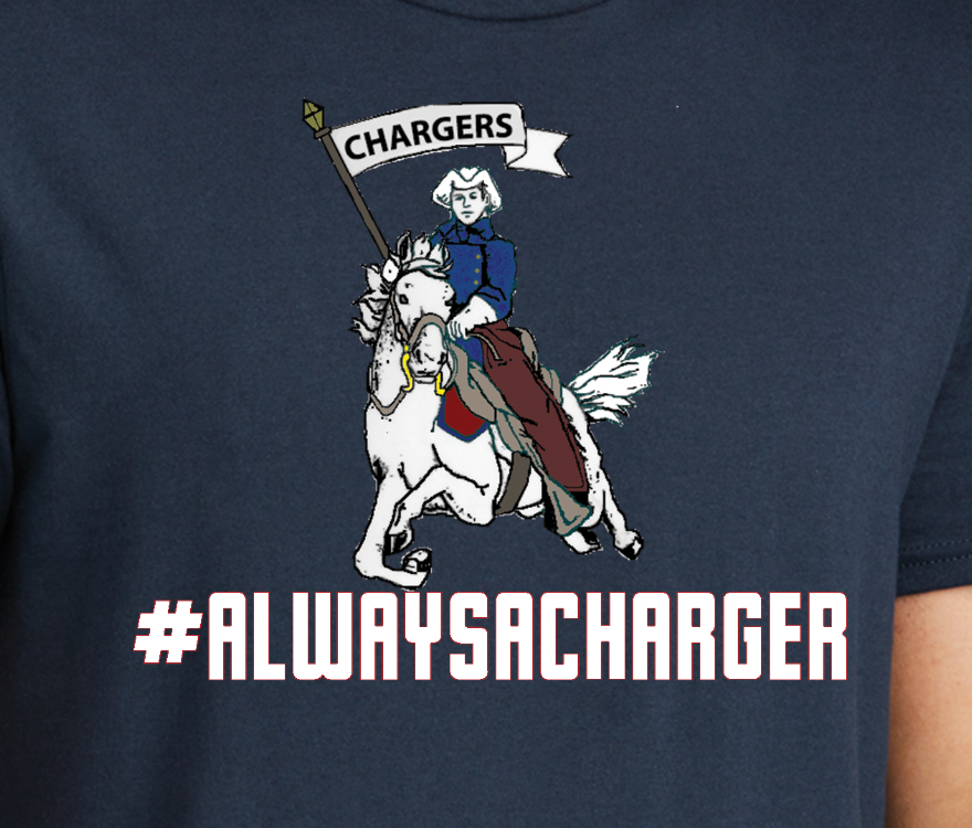 McClintock Chargers #ALWAYSACHARGER T-Shirt 2