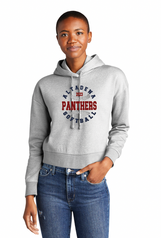 Altadena Softball Women's Cropped Hoodie 1