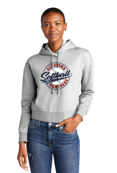 Altadena Softball Women's Cropped Hoodie 2