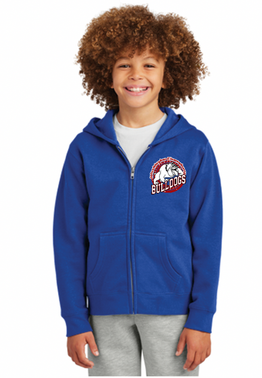 Washington Bulldogs Zip-up Hoodie