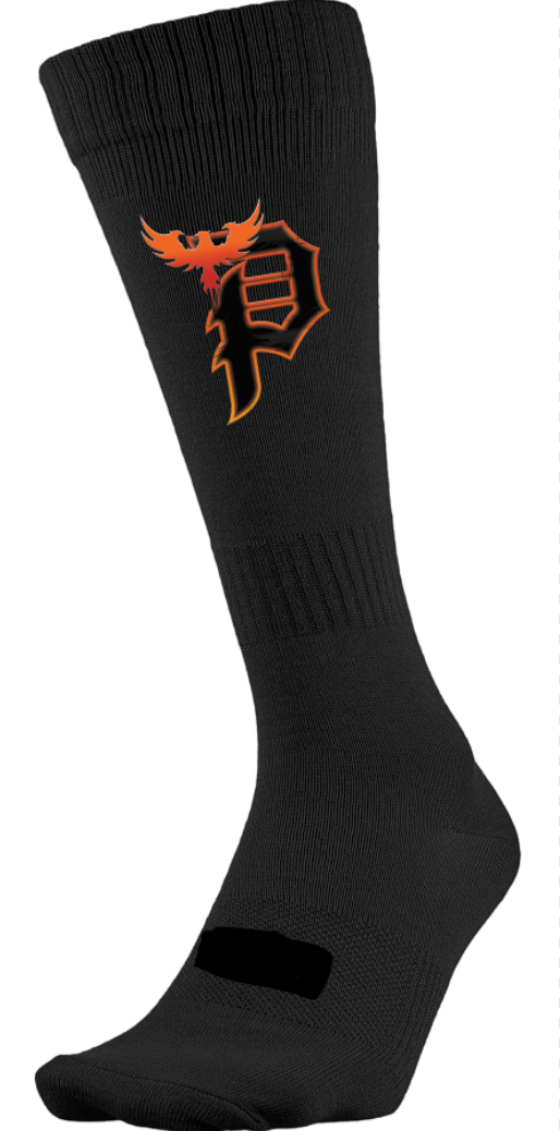 The Phoenix Football Over the Calf Socks