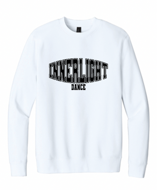 Innerlight Dance Varsity Adult Crewneck Sweatshirt
