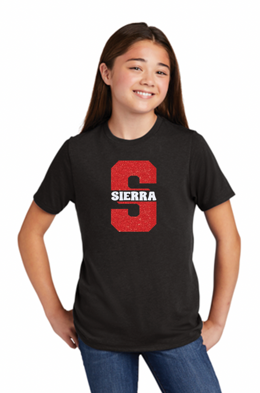 NEW! Sierra Suns Varisty S Glitter Tee