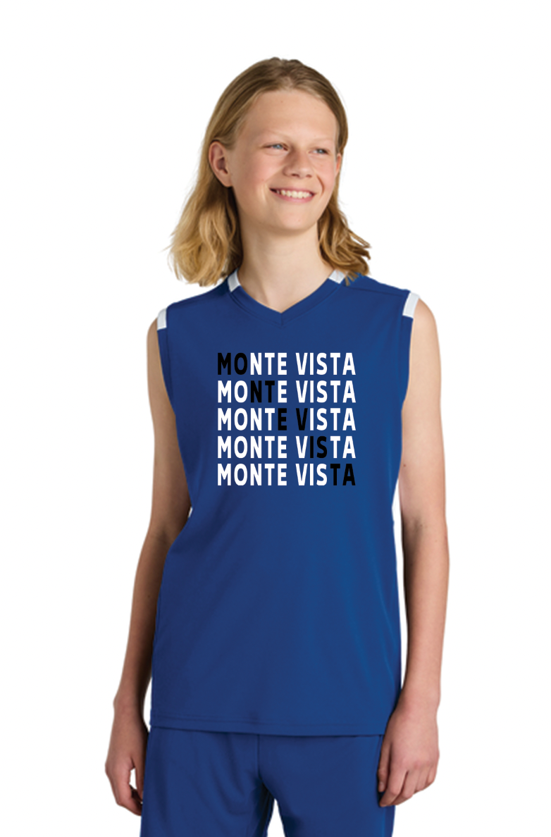 NEW! Monte Vista Youth Club Sleeveless V Neck