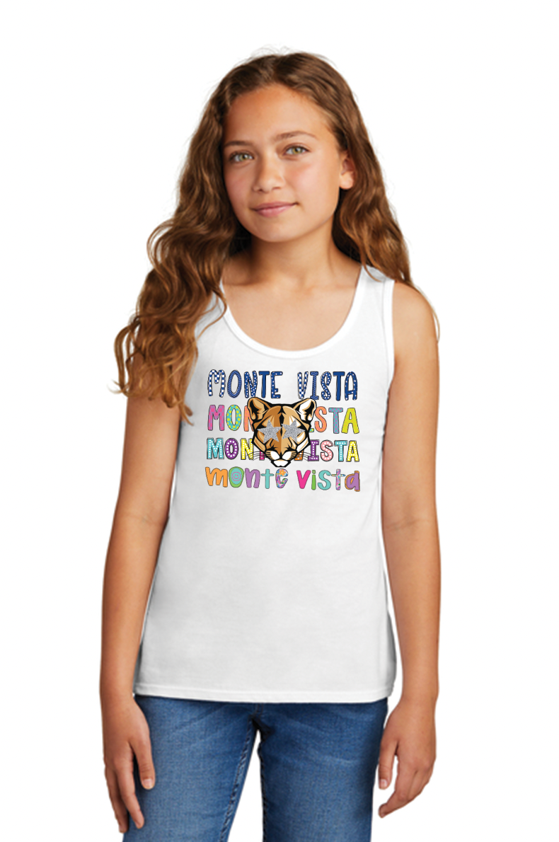 NEW! Monte Vista Youth Girls Tank Top