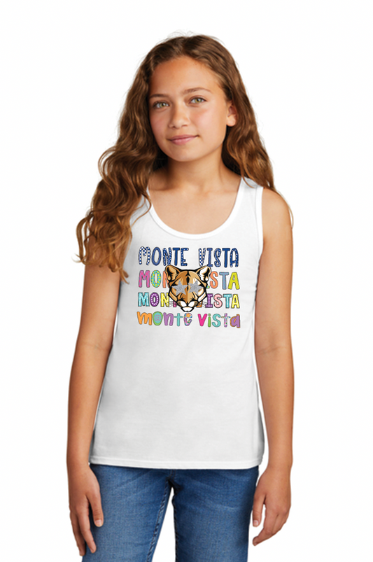 NEW! Monte Vista Youth Girls Tank Top