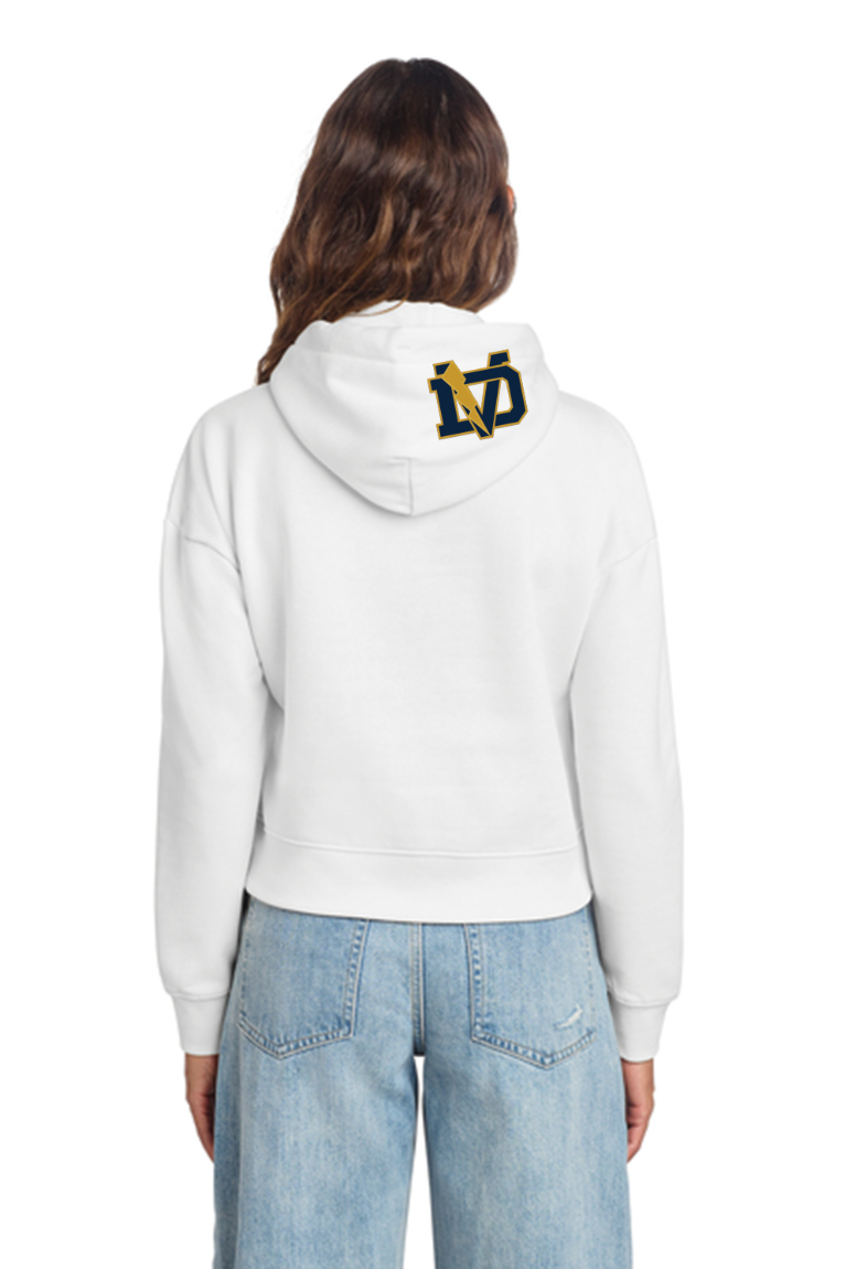 Desert Vista Thunder Women's Cropped Hoodie
