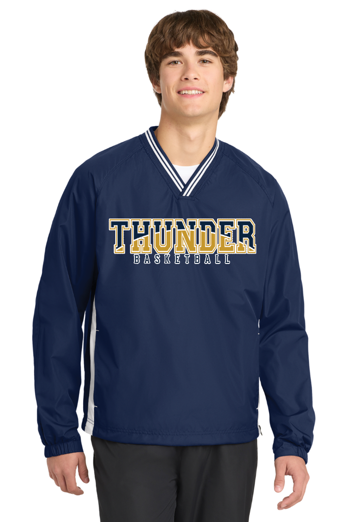 Desert Vista Thunder Sport-Tek® Tipped V-Neck Raglan Wind Shirt