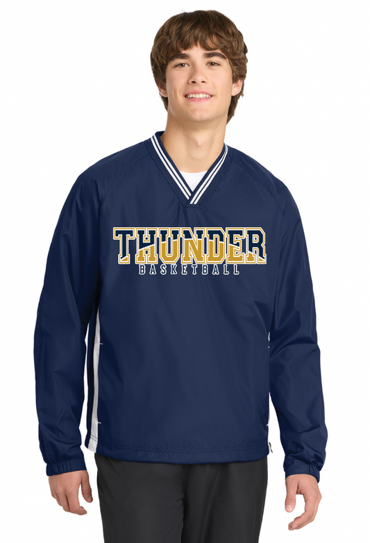 Desert Vista Thunder Sport-Tek® Tipped V-Neck Raglan Wind Shirt