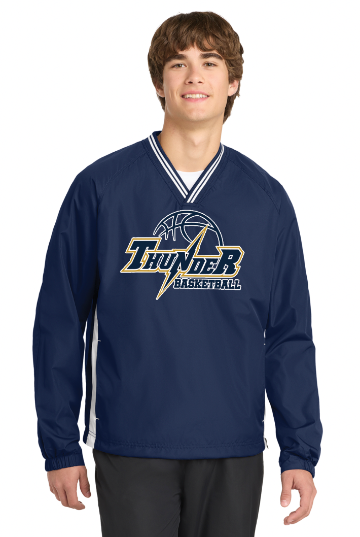 Desert Vista Thunder BB Sport-Tek® Tipped V-Neck Raglan Wind Shirt