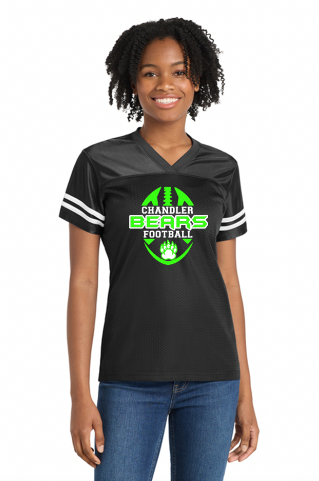 Chandler Bears Football Women's Personalized Football Jersey