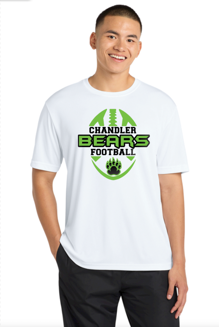 Chandler Bears Football Performance T-Shirt