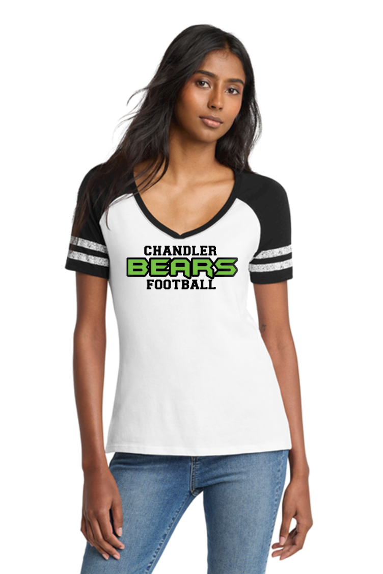 Chandler Bears Football District® Women’s Game V-Neck Tee