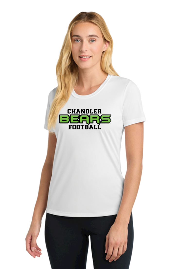 Chandler Bears Football Sport-Tek® Women's PosiCharge® Competitor™ Tee