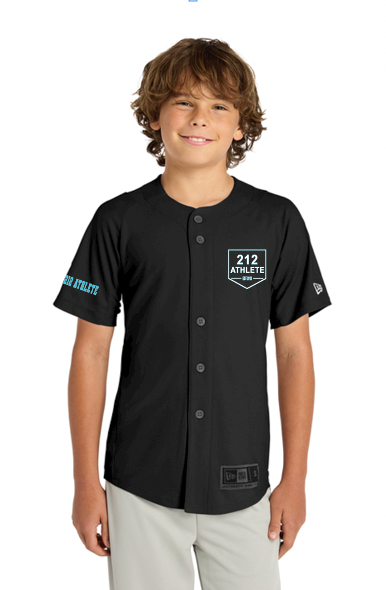 212 Athlete Personalized New Era® Youth Diamond Era Full-Button Jersey