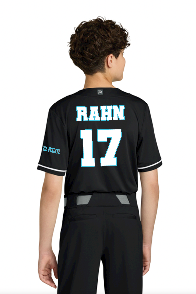 212 Athlete Baseball Personalized Richardson Youth Select 2-Button Baseball Jersey