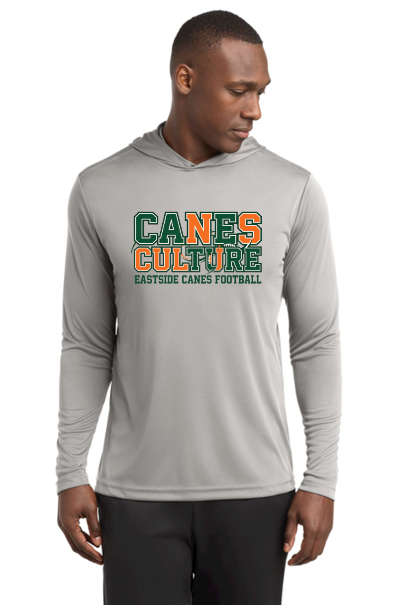 Eastside Canes Football Sport-Tek® PosiCharge® Competitor™ Hooded Pullover