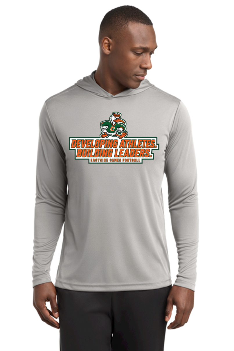 Eastside Canes Football Sport-Tek® PosiCharge® Competitor™ Hooded Pullover