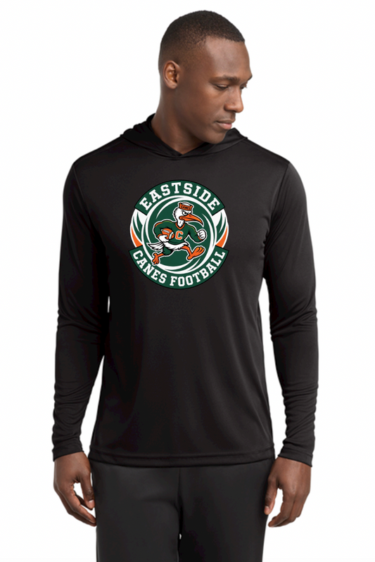 Eastside Canes Football Personalized Sport-Tek® PosiCharge® Competitor™ Hooded Pullover