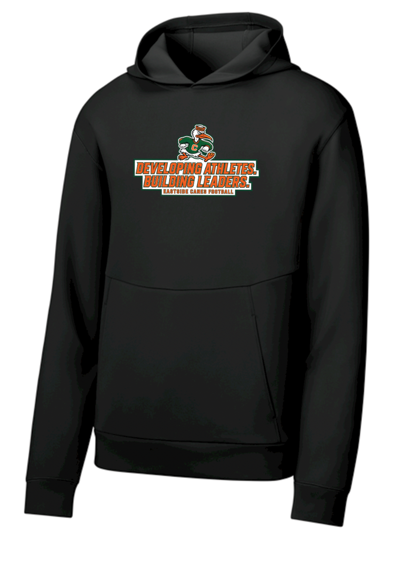 Eastside Canes Football Sport-Tek® Pro Perform Pullover Hoodie
