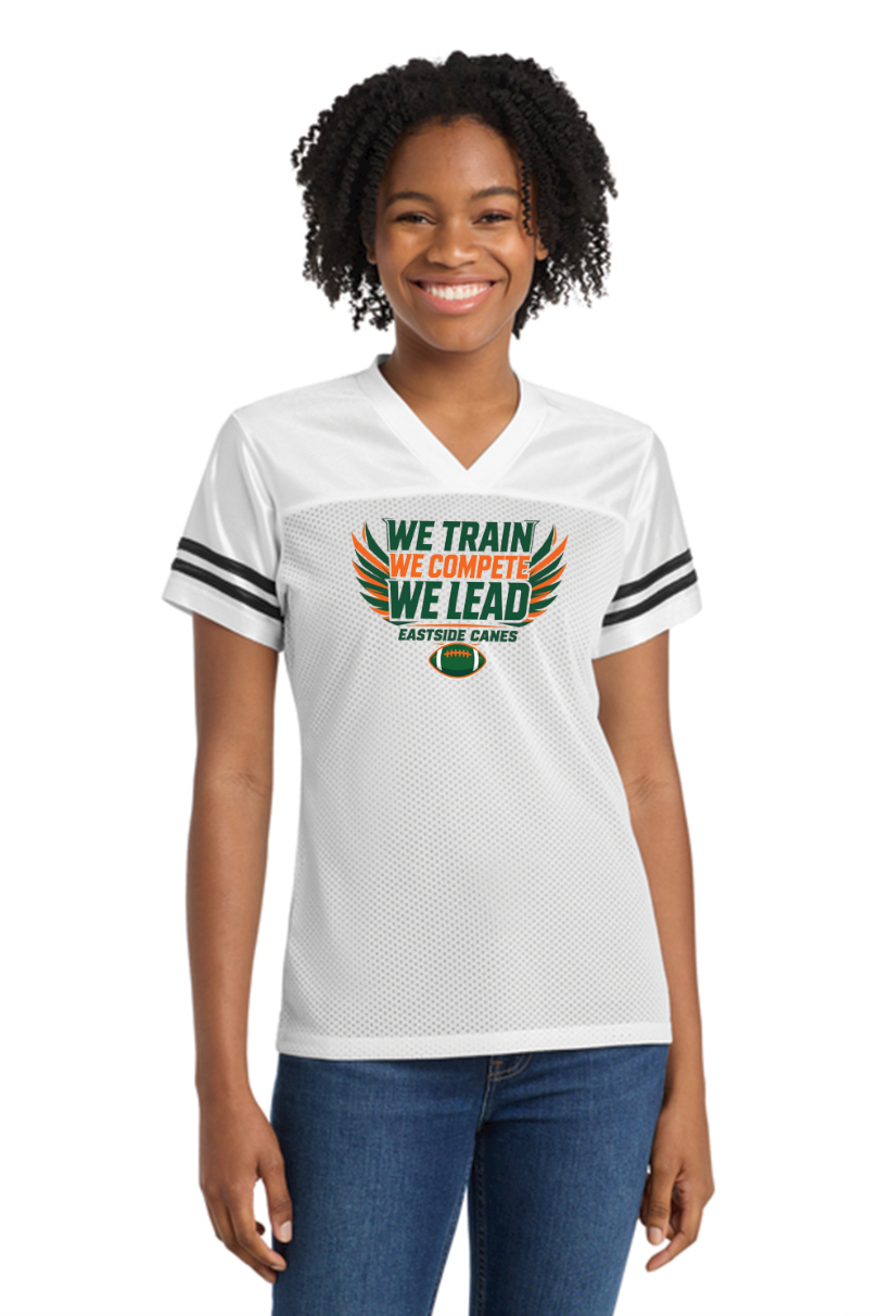 Eastside Canes Football Personalized Sport-Tek® Women's PosiCharge® Replica Jersey