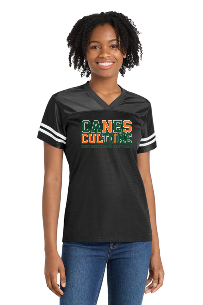 Eastside Canes Football Personalized Sport-Tek® Women's PosiCharge® Replica Jersey
