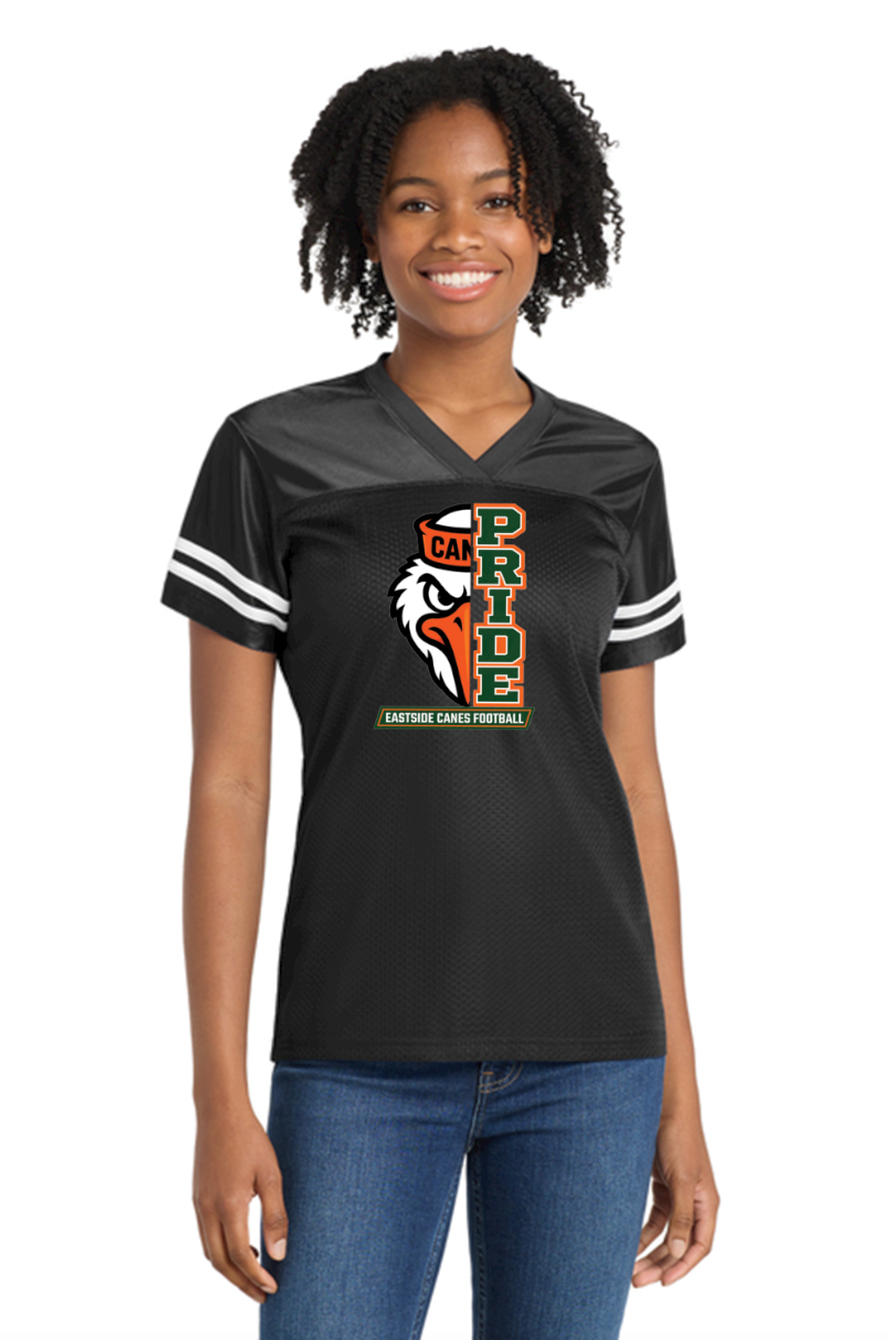 Eastside Canes Football Personalized Sport-Tek® Women's PosiCharge® Replica Jersey