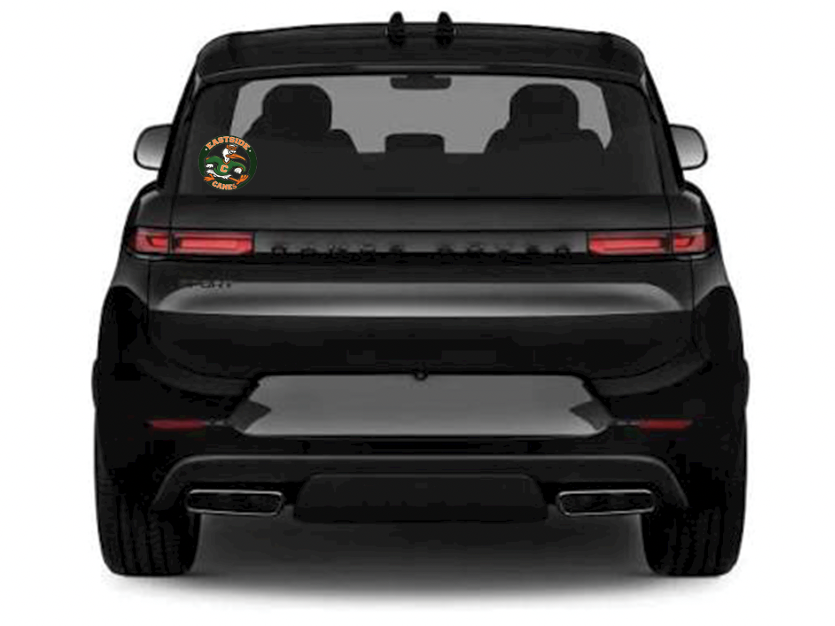 Eastside Canes Football Car Decal