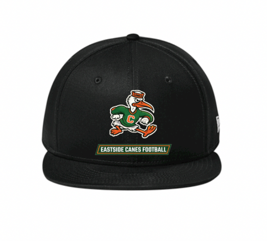 Eastside Canes Football New Era® Flat Bill Snapback Cap