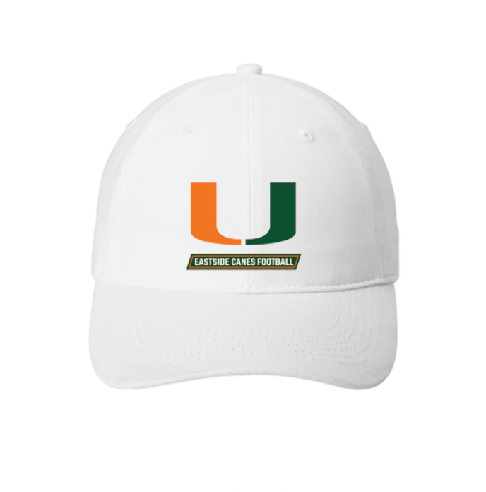 Eastside Canes Football Brushed Twill Dad Cap