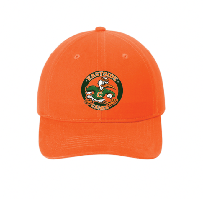 Eastside Canes Football Brushed Twill Dad Cap