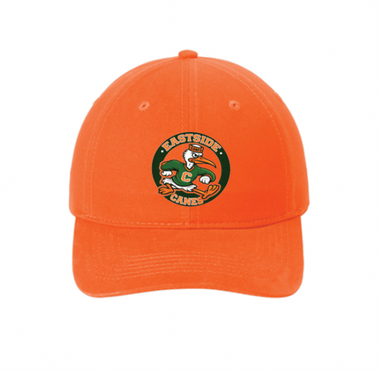 Eastside Canes Football Brushed Twill Dad Cap