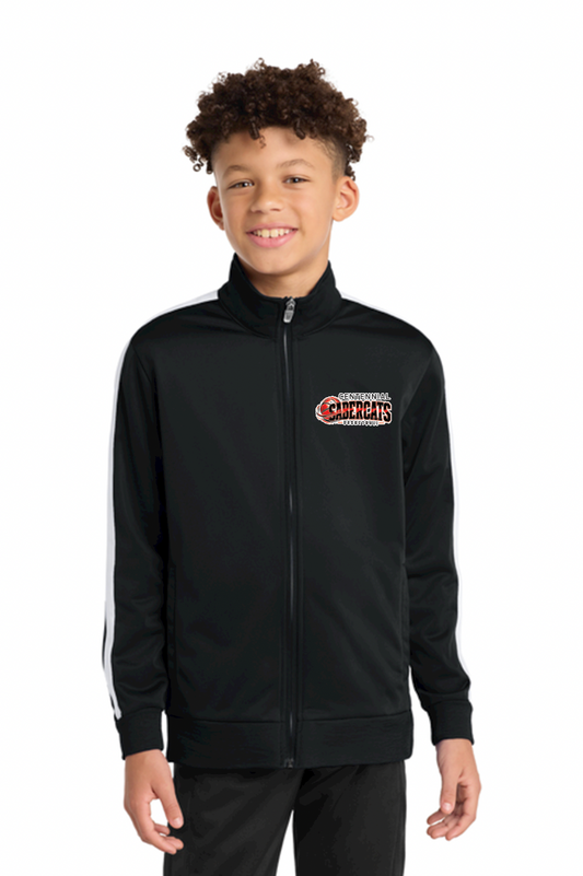 Centennial Basketball Sport-Tek ® Tricot Sleeve Stripe Track Jacket