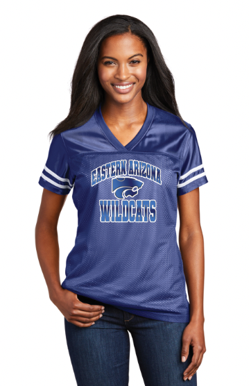 Eastern AZ Wildcats Football Women's Personalized Football Jersey