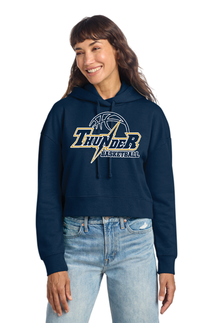 Desert Vista Thunder BB Women's Cropped Hoodie
