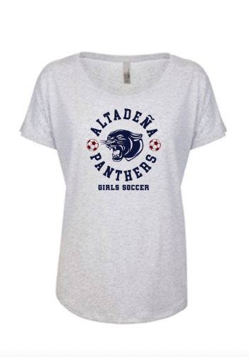 Altadena Girls Soccer Scoopneck T-Shirt
