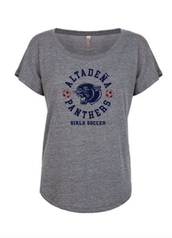 Altadena Girls Soccer Scoopneck T-Shirt