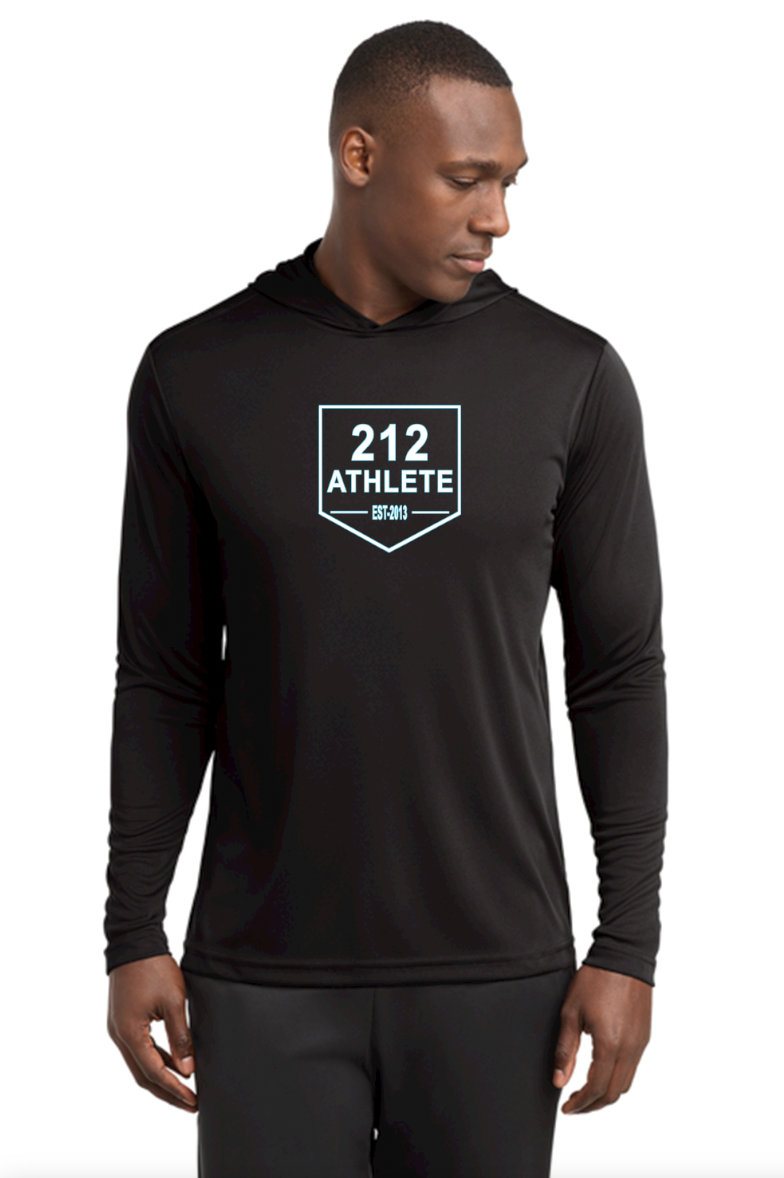 212 Athlete Baseball Performance Long Sleeve Hooded T-Shirt