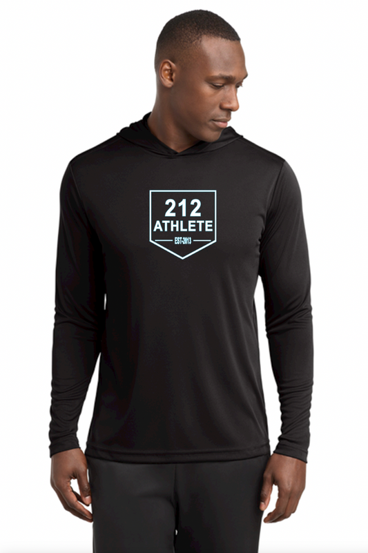 212 Athlete Baseball Performance Long Sleeve Hooded T-Shirt
