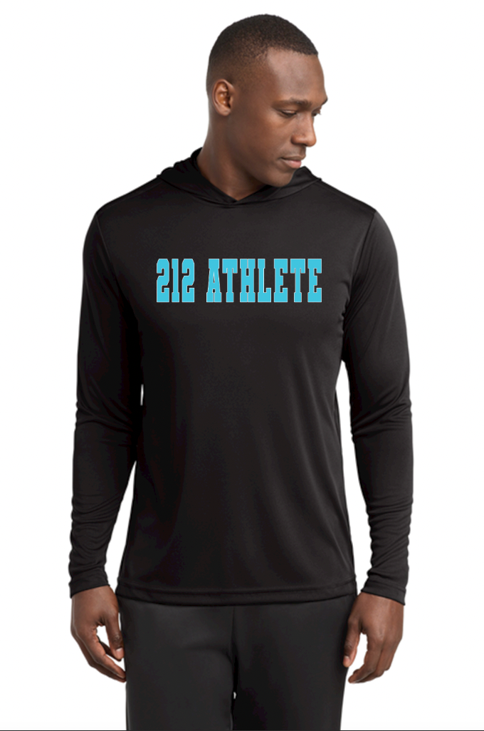 212 Athlete Baseball Performance Long Sleeve Hooded T-Shirt