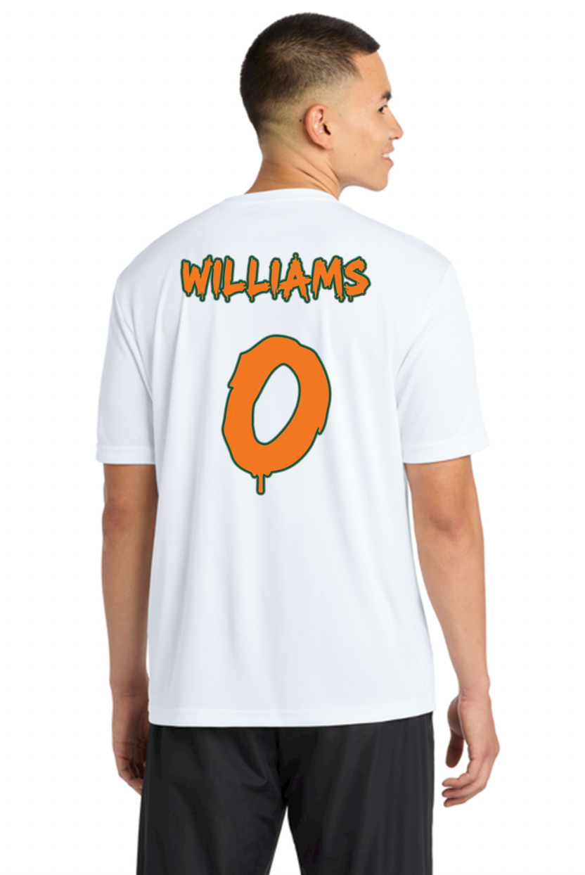 Eastside Canes Football Personalized Women's Perfect Tri-blend T-Shirt