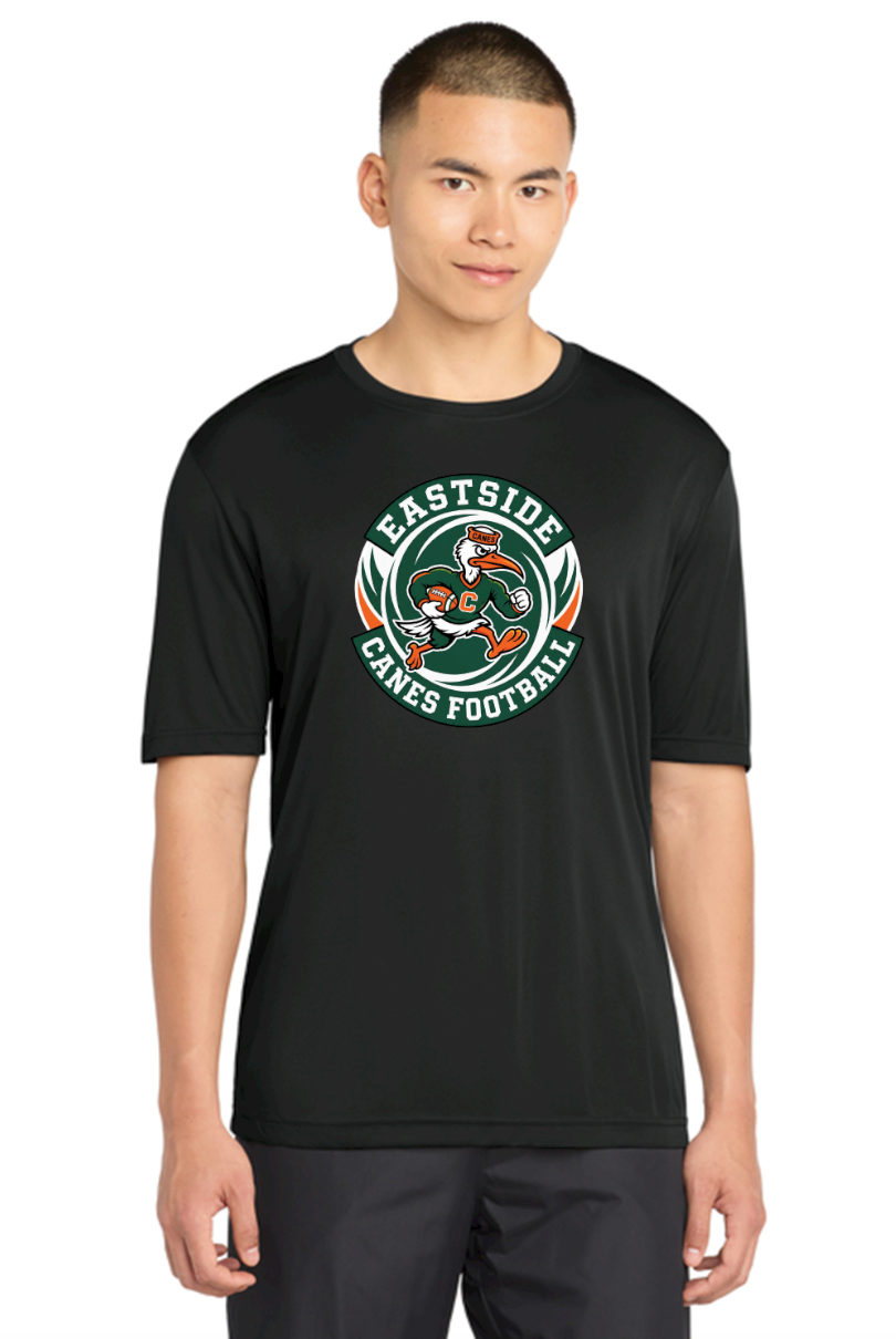 Eastside Canes Football Performance T-Shirt