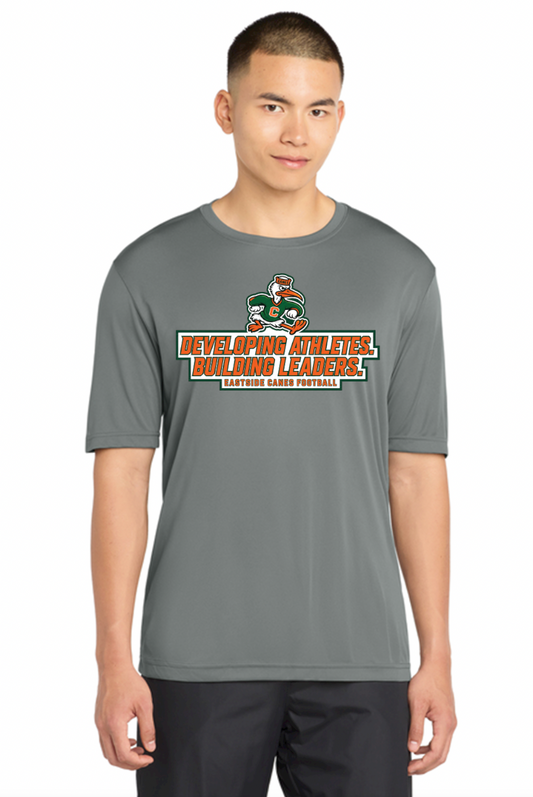Eastside Canes Football Personalized Performance T-Shirt